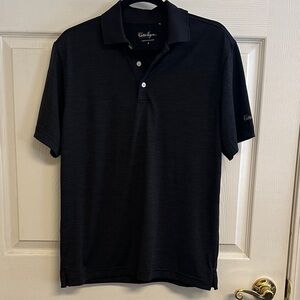 Walter Hagen Black Polo Shirt